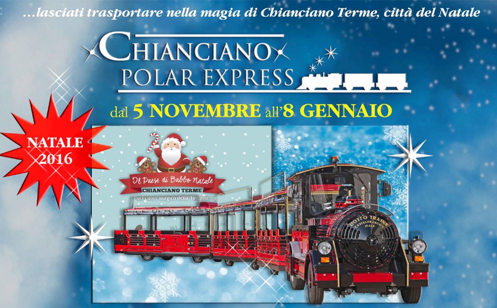 
IL TRENINO DI BABBO NATALE